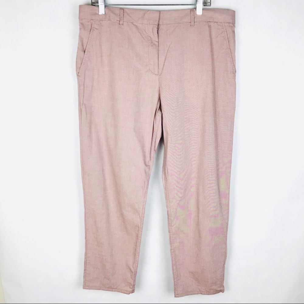 GAP Broken-in Straight Cropped Khakis